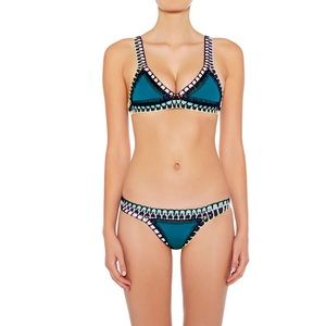 Kiini bikini - green - size M bottom and L top